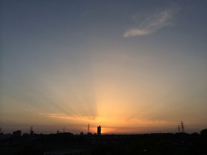 日没-1